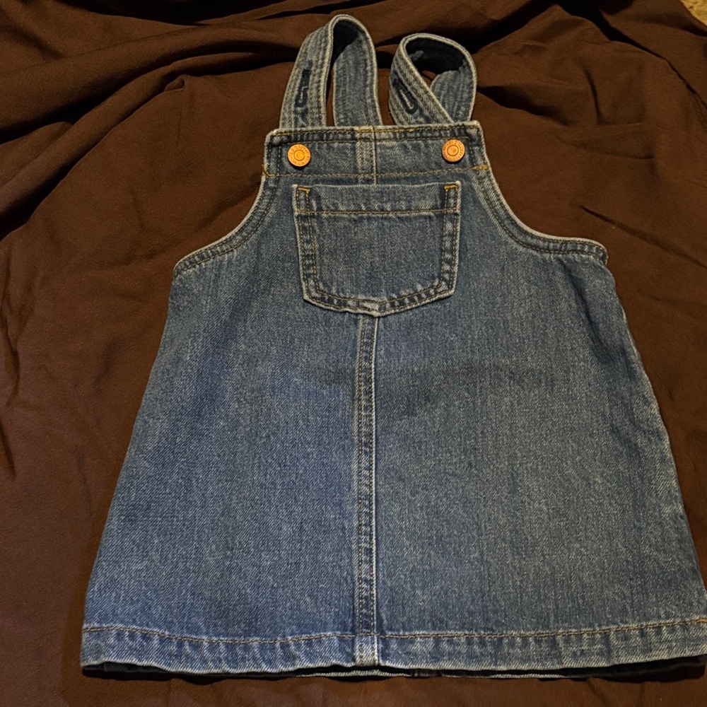 Old Navy Blue Denim Kids Overalls